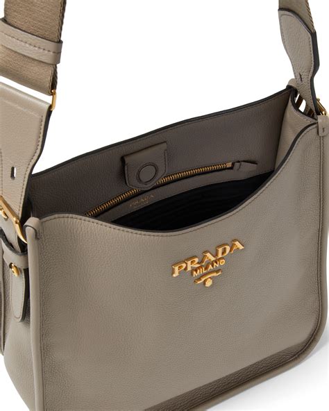 hobo bag prada|prada hobo bag leather.